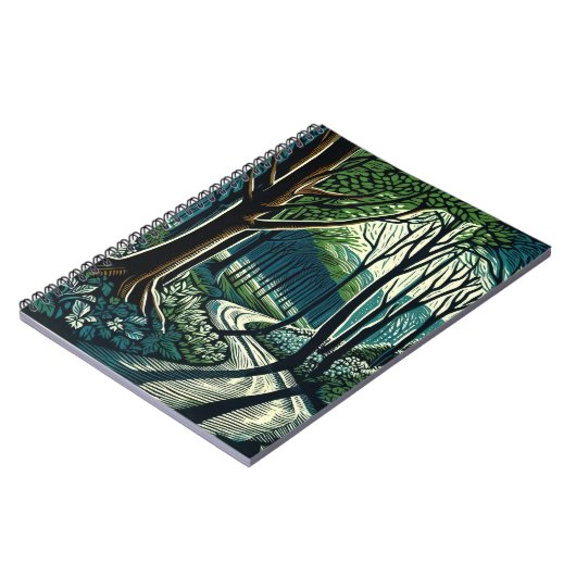 Meander Notizblock (Linke Seite)