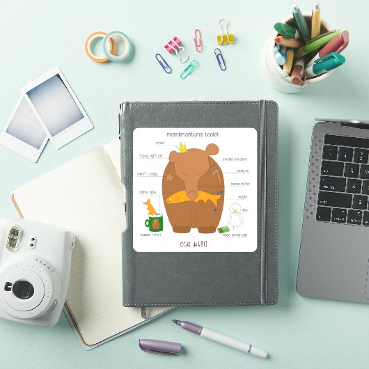 Meanderventures Toolkit No. 480 Otis Aufkleber (iPad Hülle)