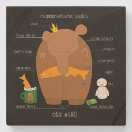 Meanderventures Toolkit No. 480 Otis Steinuntersetzer