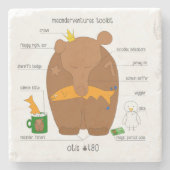 Meanderventures Toolkit No. 480 Otis Steinuntersetzer (Vorderseite)