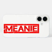 Meanie Briefmarke Case-Mate iPhone Hülle (Rückseite (Horizontal))