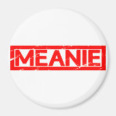Meanie Briefmarke Magnet (Vorne)