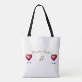 Meaningful Gift  – Elegant Love Tasche (Rückseite)