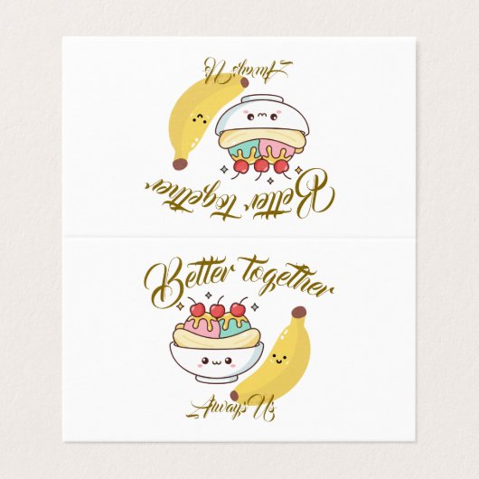 Meaningful Gift for Couples – Elegant Love (Außenseite Aufgefaltet)