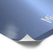 Meaningful Micah 6:8 Scripting Poster (Ecke)