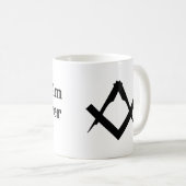 Meaningful Motivational Positive Quote Kaffeetasse (VorderseiteRechts)