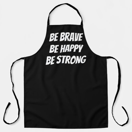 Meaningful Motivational Positive Quote Schürze (Vorderseite)