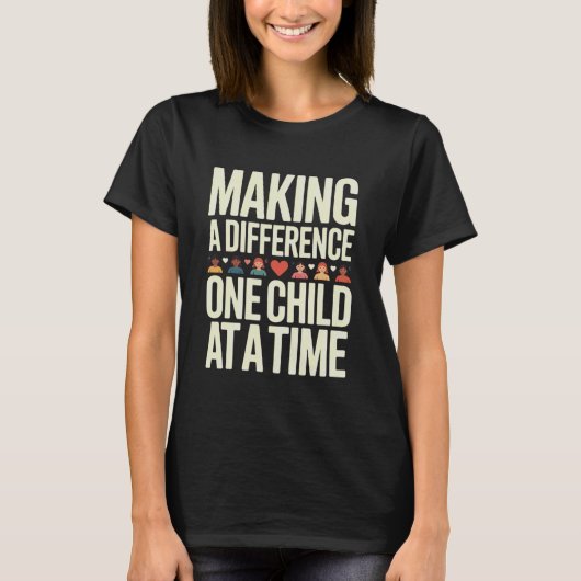 Meaningful Teacher Assistant Appreciation Back To  T-Shirt (Vorderseite)
