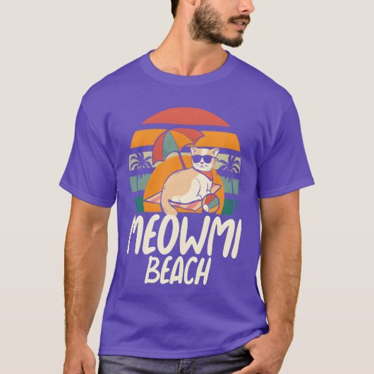 Meaowmi Beach boy T-Shirt (Vorderseite)