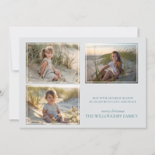 Meas & Greetings Feiertagskarte (Rückseite)