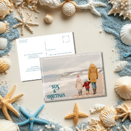 Meas & Greetings Feiertagspostkarte