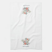 Meas & Greetings | Küstenurlaub Geschirrtuch (Vertikal)