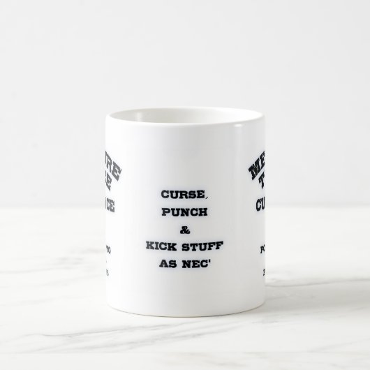 Measure Twice IV Kaffeetasse (Mittel)