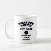 Measure Twice IV Kaffeetasse (Links)