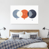 Measured Continuum Leinwanddruck (Insitu (Schlafzimmer))