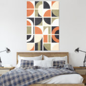 Measured Rhythm Leinwanddruck (Insitu (Schlafzimmer))