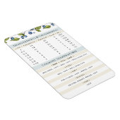 Measurements and Temps Cooking and Baking  Magnet (Rechte Seite)