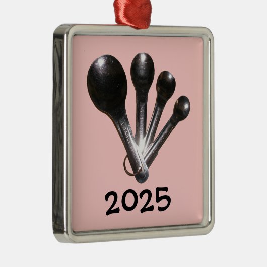 Measuring Spoons Baker Ornament (Rechts)
