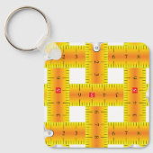 Measuring Tapes Keychain Schlüsselanhänger (Vorderseite)