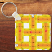 Measuring Tapes Keychain Schlüsselanhänger (Vorderseite)