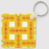Measuring Tapes Keychain Schlüsselanhänger (Rückseite)