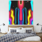 Measuring the Difference Between Doing and Saying Leinwanddruck (Insitu (Schlafzimmer))