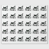 Meat Cat Quote Geschenkpapier (Flach)