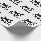 Meat Cat Quote Geschenkpapier (Ecke)