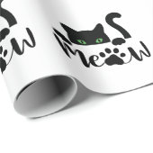 Meat Cat Quote Geschenkpapier (Rolleneckpunkt)