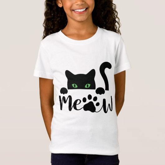 Meat Cat Quote T-Shirt (Vorderseite)