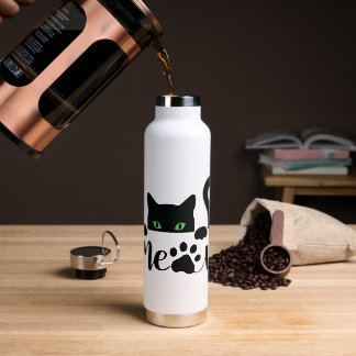Meat Cat Quote Trinkflasche