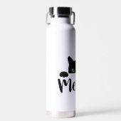 Meat Cat Quote Trinkflasche (Vorne)