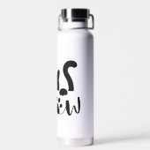 Meat Cat Quote Trinkflasche (Rückseite)