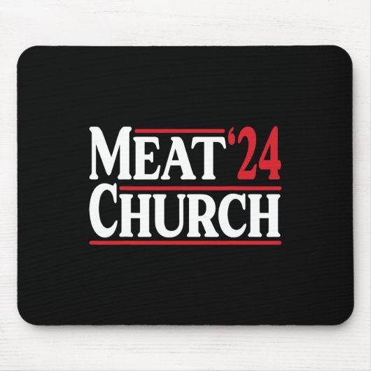 Meat Church 24 Bbq Mousepad (Vorne)