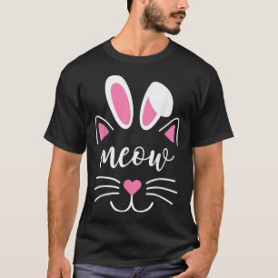 Meat Face Oster Day Bunny Ears Shirt Funny Ca