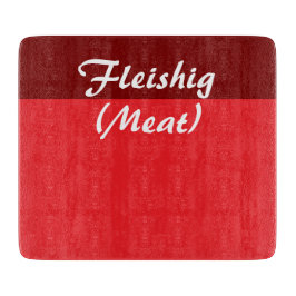 Meat Fleishig Kosher Kitchen Cutting Board Schneidebrett