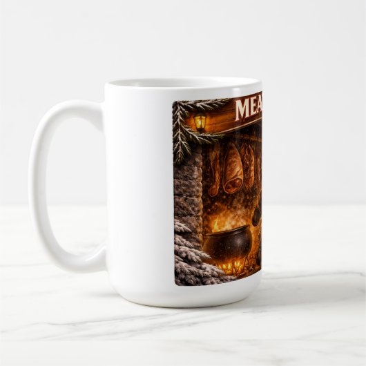 Meat Hook Icelandic Yule Lad Kaffeetasse (Links)