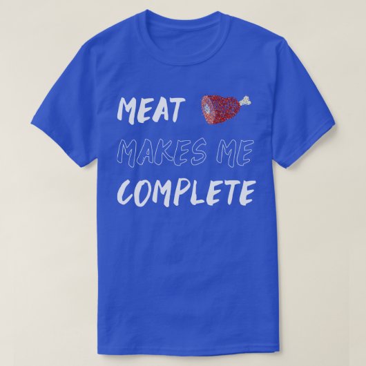 Meat Steak Meat Lovers Grill T-Shirt (Design vorne)