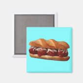 Meatball-Sub Magnet (Vorderseite/Rückseite)