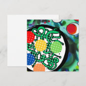 Meatball-Wahnsinn Feiertagskarte (Vorne/Hinten)