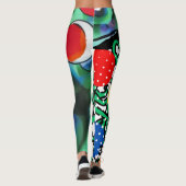 Meatball-Wahnsinn Leggings (Rückseite)
