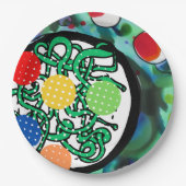 Meatball-Wahnsinn Pappteller (Vorderseite)