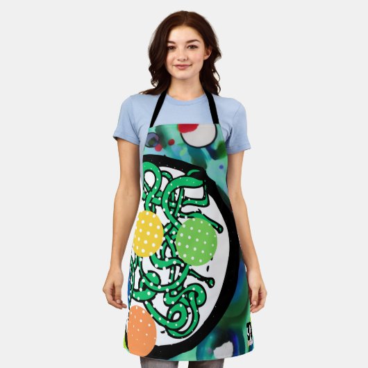 Meatball-Wahnsinn Schürze (Getragen)