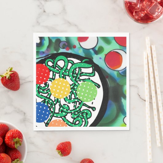 Meatball-Wahnsinn Serviette (Beispiel)