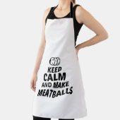 MEATBALLEN BEHALTE CALM UND MACHEN SCHÜRZE (InSitu)