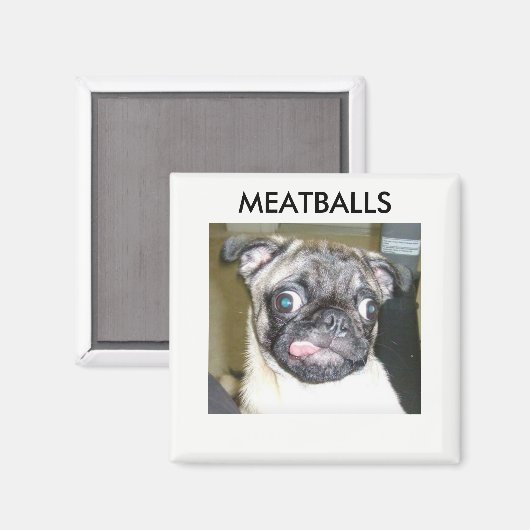 MEATBALLS MAGNETS MAGNET (Vorderseite/Rückseite)
