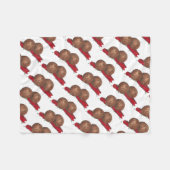 Meatballs Marinara Italienischer Feinschmecker Mea Fleecedecke (Vorderseite (Horizontal))