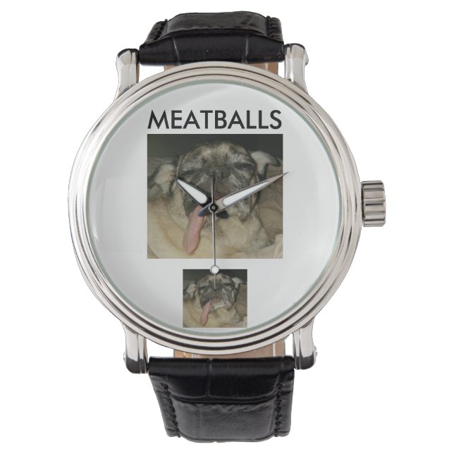 MEATBALLS MENS WATCH ARMBANDUHR (Vorderseite)