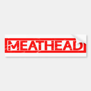 Meathead Briefmarke Autoaufkleber