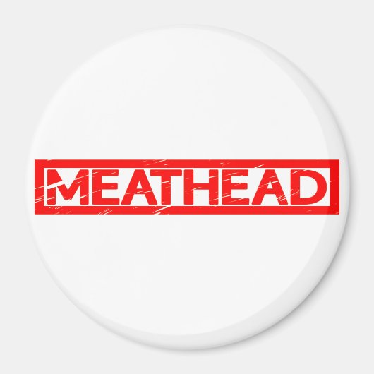 Meathead Briefmarke Magnet (Vorne)